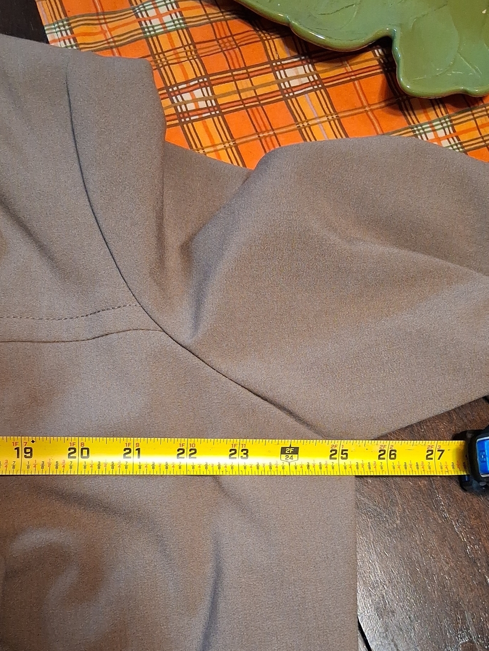George Brown Cropped Button-Front Jacket - Picture 6 of 6